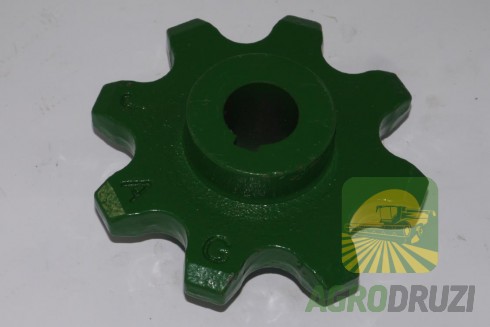 Зірочка елеватора Z8 fi25 (лита, чавун) John Deere Z10997, Z10032