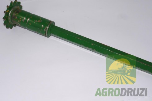 Зірочка жатки з шестигранним валом L=50см Z14 John Deere AZ24206