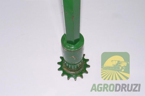 Зірочка жатки з шестигранним валом L=50см Z14 John Deere AZ24206