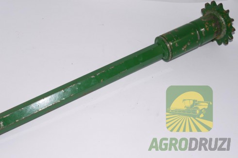 Зірочка жатки з шестигранним валом L=50см Z14 John Deere AZ24206