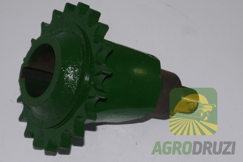 Зірочка приводу коси кривошипна конусна Z20 (з шпонкою) (конус 34-39 мм)