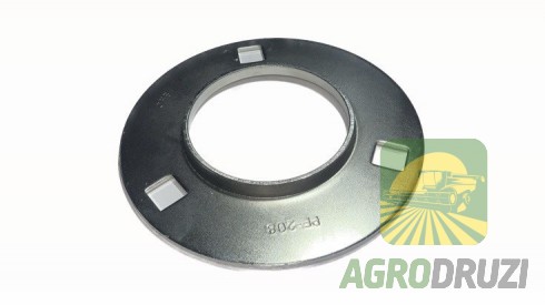 Корпус підшипника (половинка) круглий P208 (на 3 отвори)