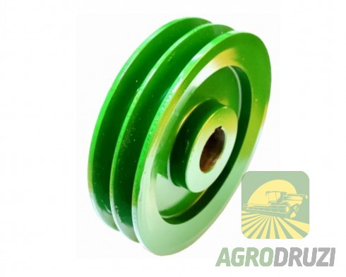 Шків січкарні двохручейний d=35/177mm John Deere Z11028