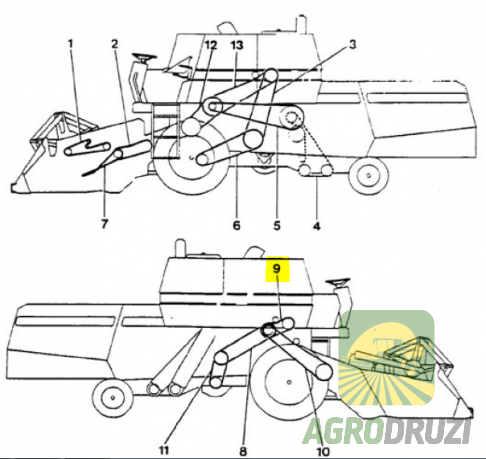 Ремінь 22X1638 La Continental  MF 1604055M1