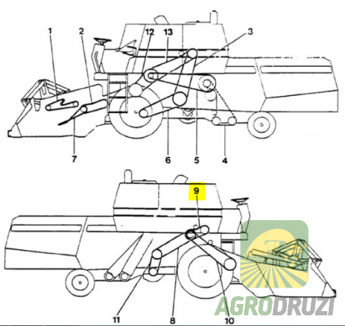 Ремінь 22X1600Lw Continental  MF 1604055M1