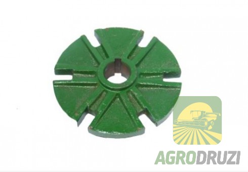 Ступиця муфти перевантаження шнека d=35mm, 6 ребер (жатки 900-х серій) John Deere Z10774