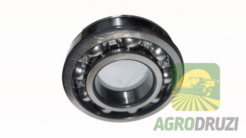 Підшипник 35x72x17mm відкритий з проточкою під кільце 6207N ZKL