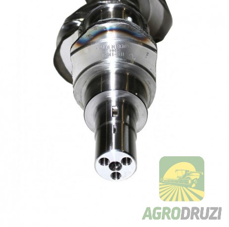 Колінвал двигуна на 3 отвори з різьбою Perkins 1006.6...3637404M91