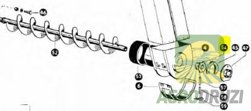 Зірочка елеватора Z7 d=30mm Tarmo CLAAS 503027