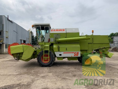 Claas Dominator 58 комбайн зернозбиральний