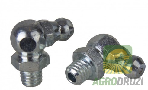 Прес-маслянка масльонка тавотниця кутова 90° M8x1