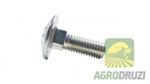 Болт бича без гайки (під квадратний отвір) 12x35 міцн. 8.8  653269