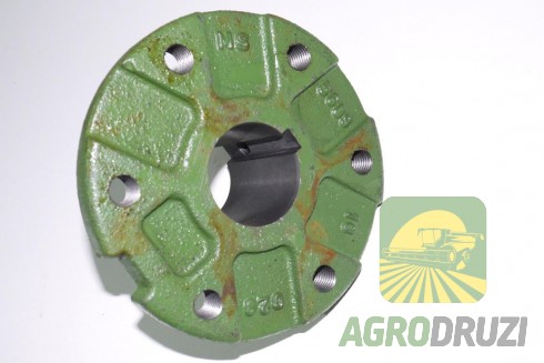 Флянець ступиця двохрядкового картоплекопача fi40 mm (до якого прикручується зірочка)
