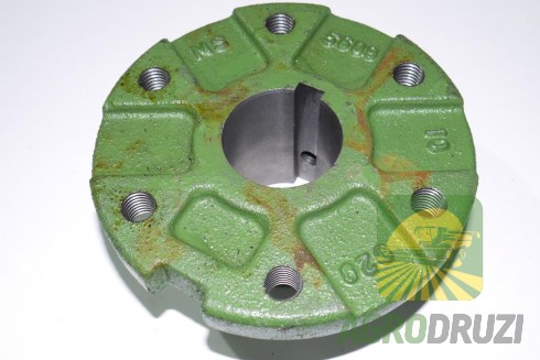 Флянець ступиця двохрядкового картоплекопача fi40 mm (до якого прикручується зірочка)