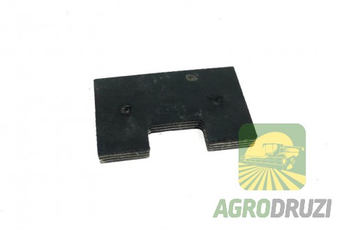 Лопатка гумова скребок елеватора Volvo 95x59x10mm