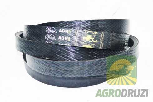 Ремінь двохручейний 2HB6370La GATES 0223515 JOHN DEERE Z35357