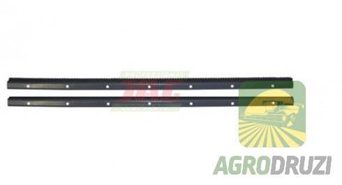 Бичі молотильного барабана (пара) Kan metal L=1680mm, 7 отв Claas 174763/64