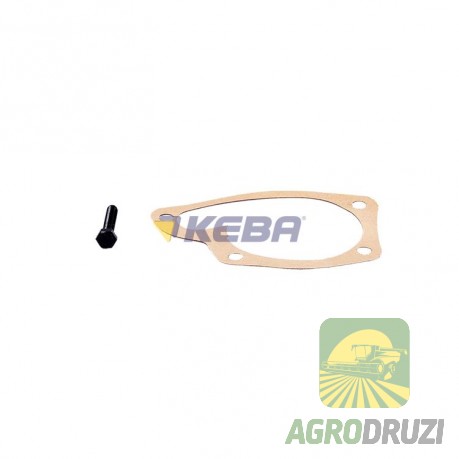 Помпа води без шківа (вал 16мм) Keba двигун Perkins 4.99, 4.107, 4.108, A4.318 3639506M1