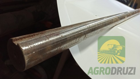 Вал молотильного барабана D=50mm L=1460mm John Deere Z30813