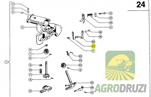 Ніж вязального апарату Rasspe 000012
