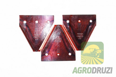 Сегмент ножа жатки Rasspe Німеччина CLAAS 522187