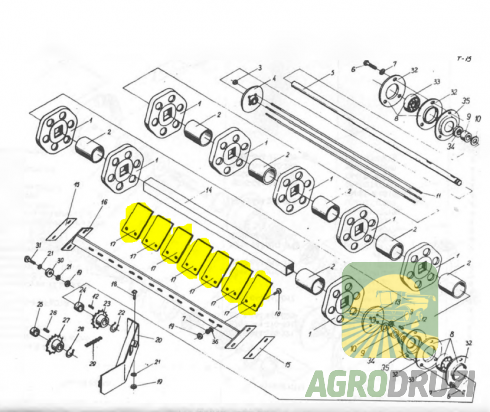 Чистик скребок Anna 5644/47-012