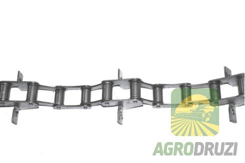 Ланцюг елеваторний AGV комбайнів MF (вуха через 3 ланки) (крок 41.4)