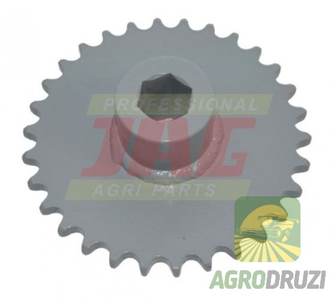 Зірочка Z30 на шестигранний вал John Deere AH130571