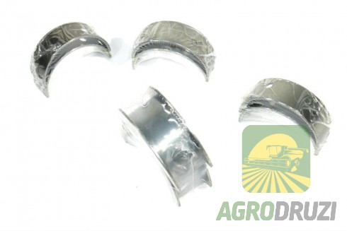 Вкладиші корінні Bepco (другий ремонт) John Deere (двигун 3164D, 3179D) AT21112(X3)+AT21134(X1)