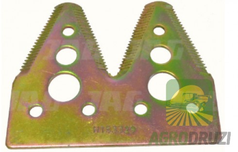 Сегмент подвійний жатки John Deere H153329