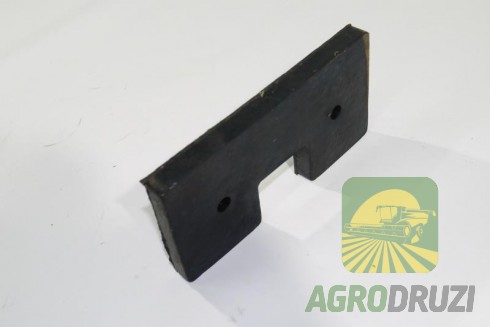 Лопатка гумова скребок елеватора 152x80x10,5mm John Deere Z52361