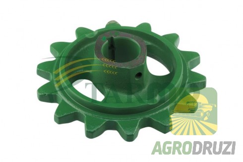 Зірочка похилої камери зовнішня (на шпонку) Z14 Fi-40mm (крок 38.1) John Deere Z11544