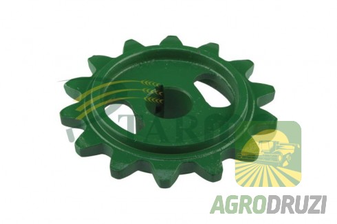 Зірочка похилої камери зовнішня (на шпонку) Z14 Fi-40mm (крок 38.1) John Deere Z11544