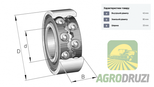 Підшипник SKF 391570X1 MF 525
