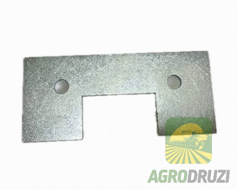Пластинка підкладка металева гумової лопатки John Deere Z20727