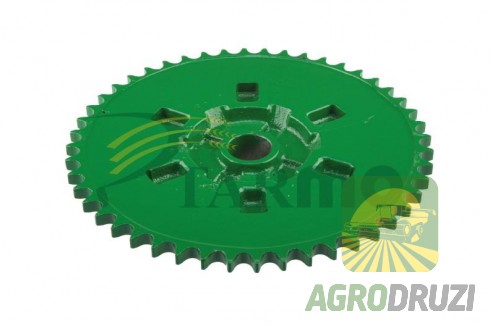 Зірочка приводу елеваторів Tarmo Z48 fi30mm (крок 15.8) John Deere Z10884