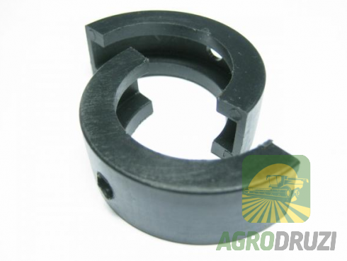 Вкладка пластикова (половинка) півмісяць дерев’яного підшипника John Deere Z39428