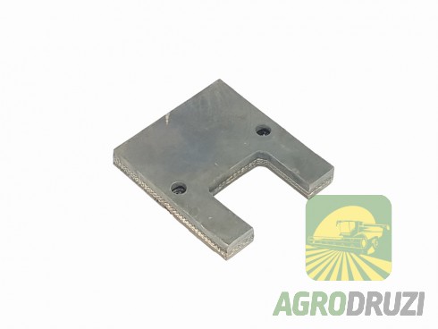 Лопатка гумова скребок елеватора 70x80x7mm (MF31) 320335M1