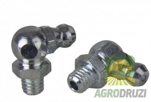 Прес-маслянка масльонка тавотниця 90° M6x1 цинк