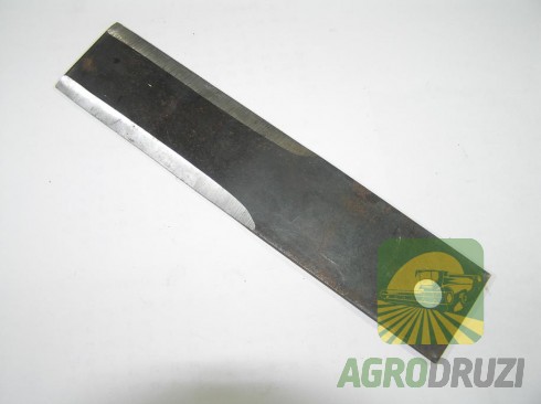 Ніж січкарні нерухомий Volvo (1 отвір) 40x185x3mm d=10.5mm