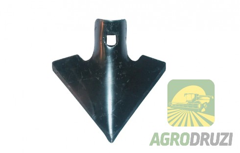 Лапа стрільчата 150x150x4mm (накінечник лапи)