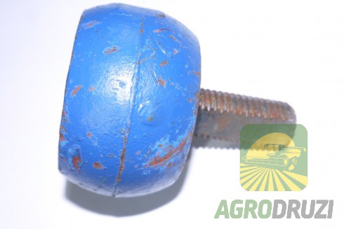 Ролик підтримуючий залізний малий з довгою оською 5644/51-096