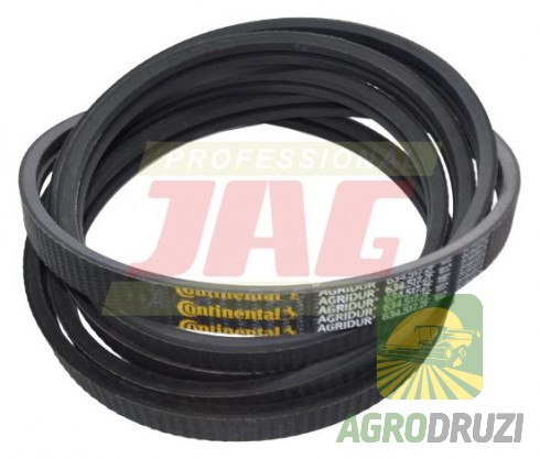 Ремінь двоклиновий 2HB6370La Continental Agridur JOHN DEERE Z35357