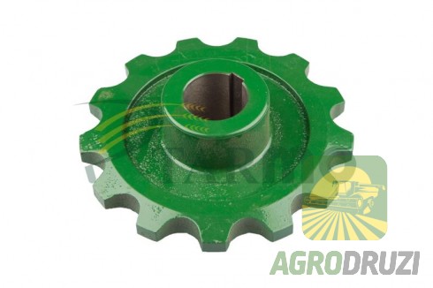 Зірочка Z13 d=40mm похилої камери верхня (на шпонку) Tarmo John Deere Z11515