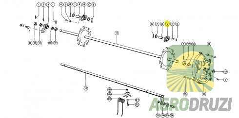 Підшипник флянцевий CLAAS ORIGINAL  813762