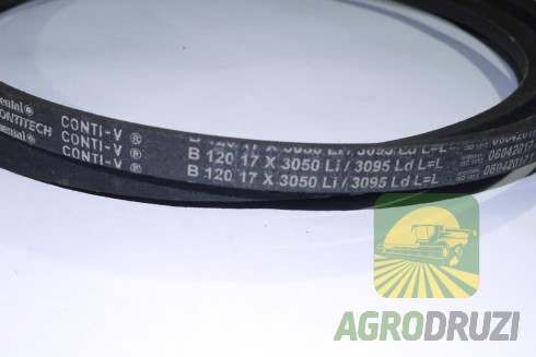 Ремінь 17X3115La CONTINENTAL AGRIDUR 750288