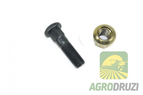 Болт шпилька колеса з гайкою John Deere Z34488, Z32185, Z36742