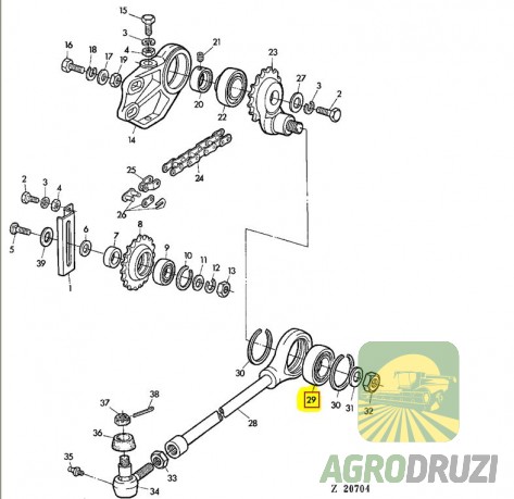 Підшипник 207KRR JHB JD10089