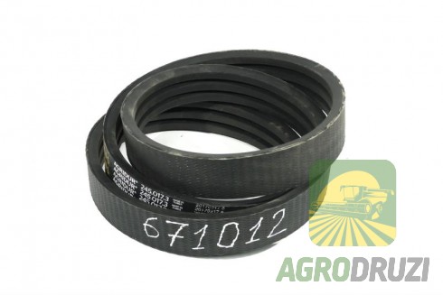 Ремінь трьоклиновий 3HBx2465La Agrobelts CLAAS 671012