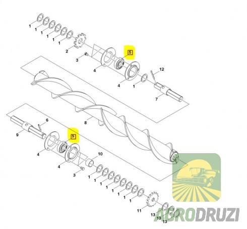 Підшипник 207KRRB шестигранний INA JD9420